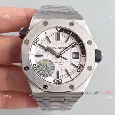 Swiss Grade Copy Audemars Piguet Royal Oak Offshore Diver cal.3120 Stainless Steel 42mm